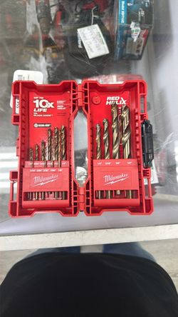 Milwaukee RED HELIX Cobalt Drill Bit Set