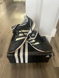 adidas gazelle silver green womens adidas Predator Club FG/MG Soccer Cleats Black/Carbon/Lemon / 10.5 main image 0