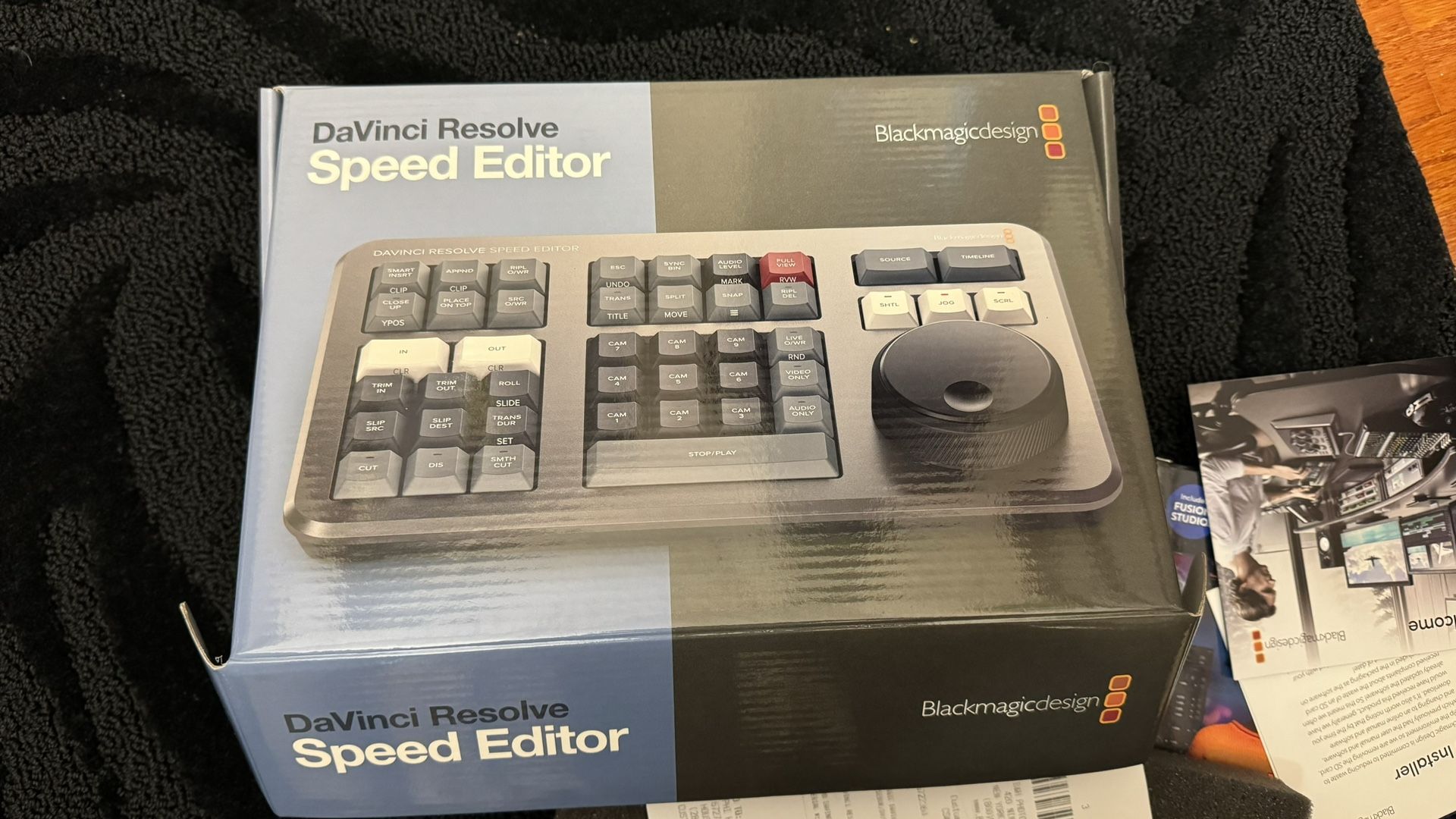 Davinchi Resolve With Dongle And Speed Editor