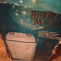 Bubble Magic Washing Machine