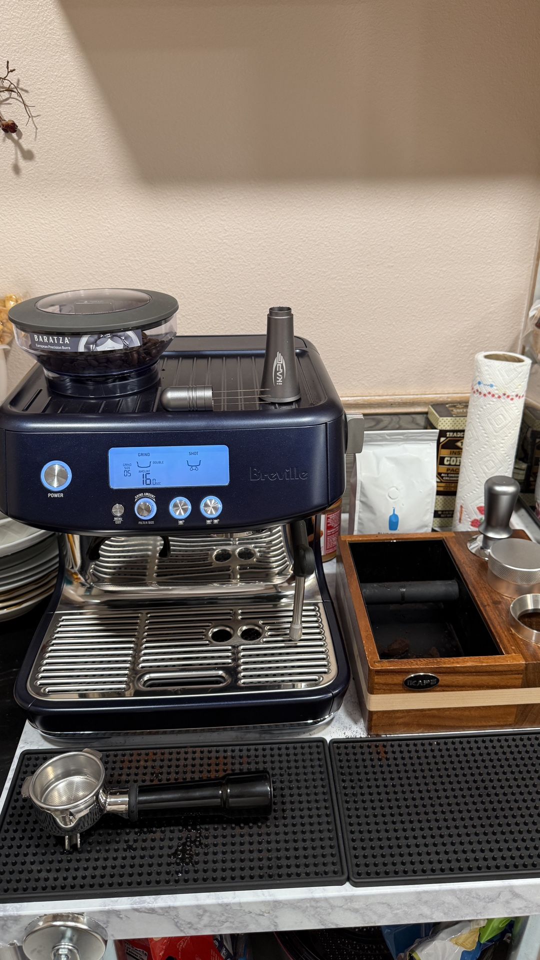 Breville Barista pro - dyson blue color