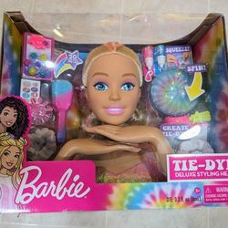Barbie Tie Dye Deluxe Styling Head