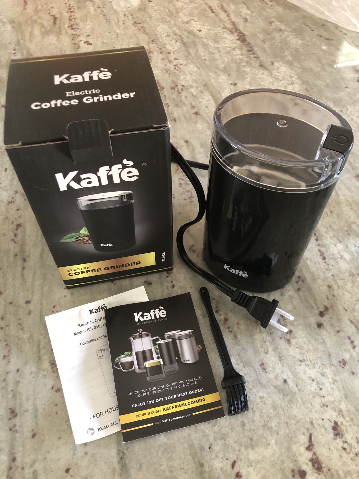 Kaffe electric coffee grinder (NEW)