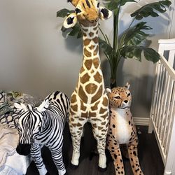 Large Melissa & Doug plush toys