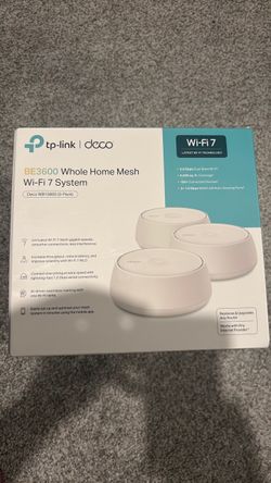 Tp-link deco BE3600 slightly Used