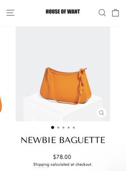 HOUSE OF WANT NEWBIE BAGUETTE Shoulder Bag