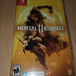 Mortal Kombat 11 Nintendo Switch Game And Case