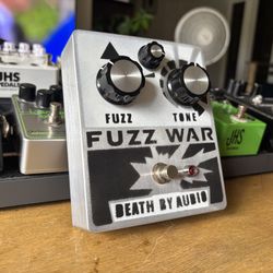 Death By Audio Fuzz War Guitar Effects Pedal Overdrive