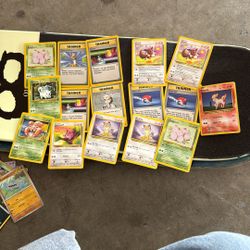 Duplicate 1995 Pokemon Cards 
