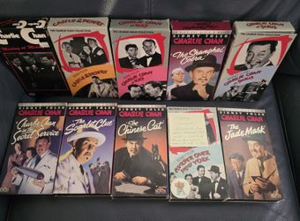 Charlie Chan VHS Movie Collection of 10
