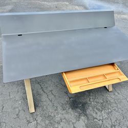 Large Solid Wood Desk 