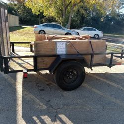 2024 Flatbed Trailer 5x10  $1,450