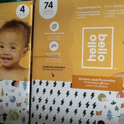 Hello Bello Size 4  ( 74) ( 2 Box)