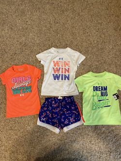 Under Armour-size-4... girl bundle