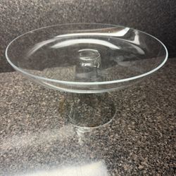 Glass Cake Stand 