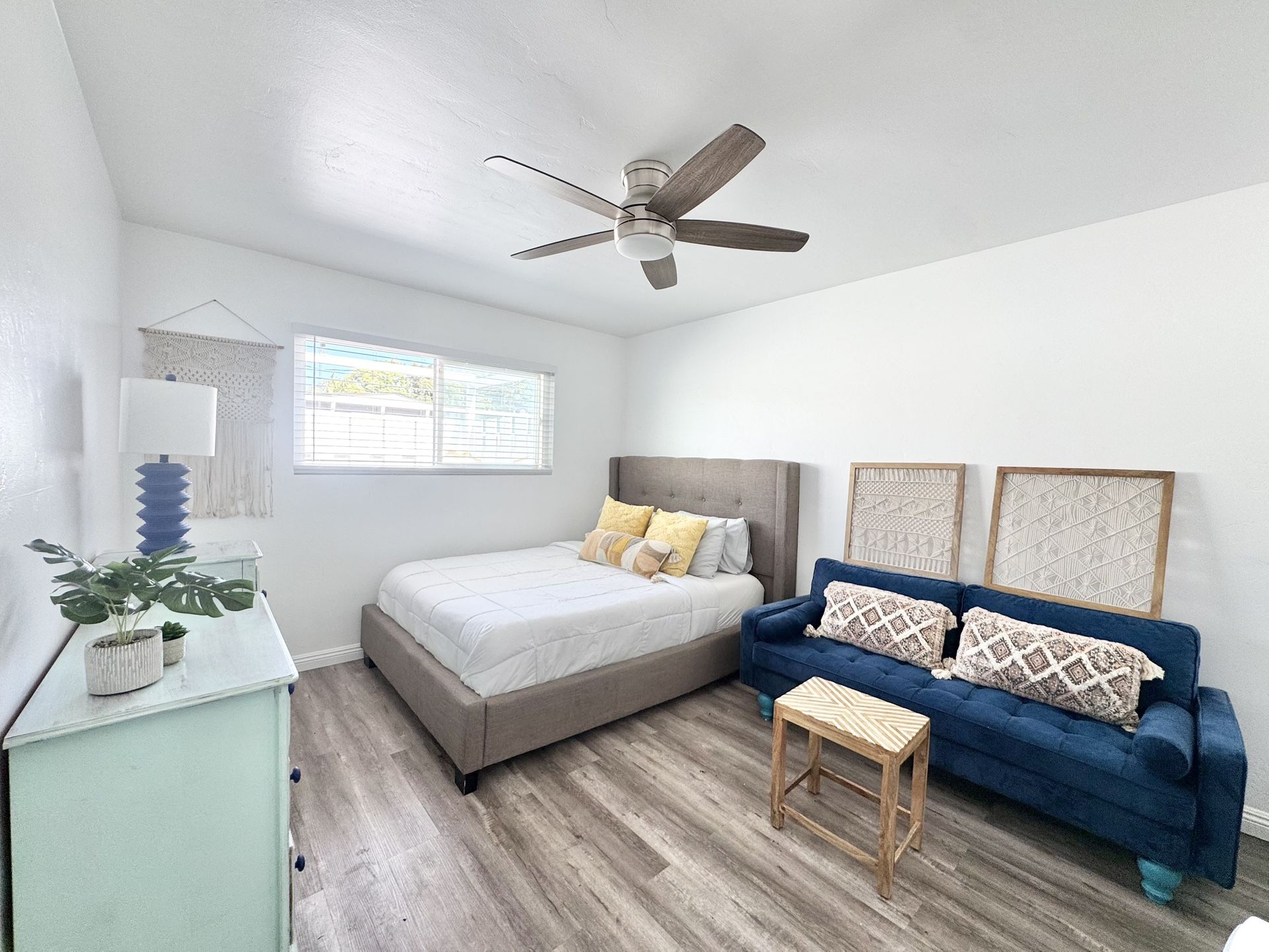 Blue Small Couch Love Seat