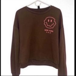 Brown NY USA Sweatshirt 