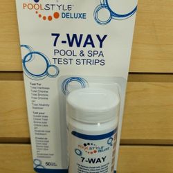 Poolstyle 7-Way Pool &Spa Test Strips 