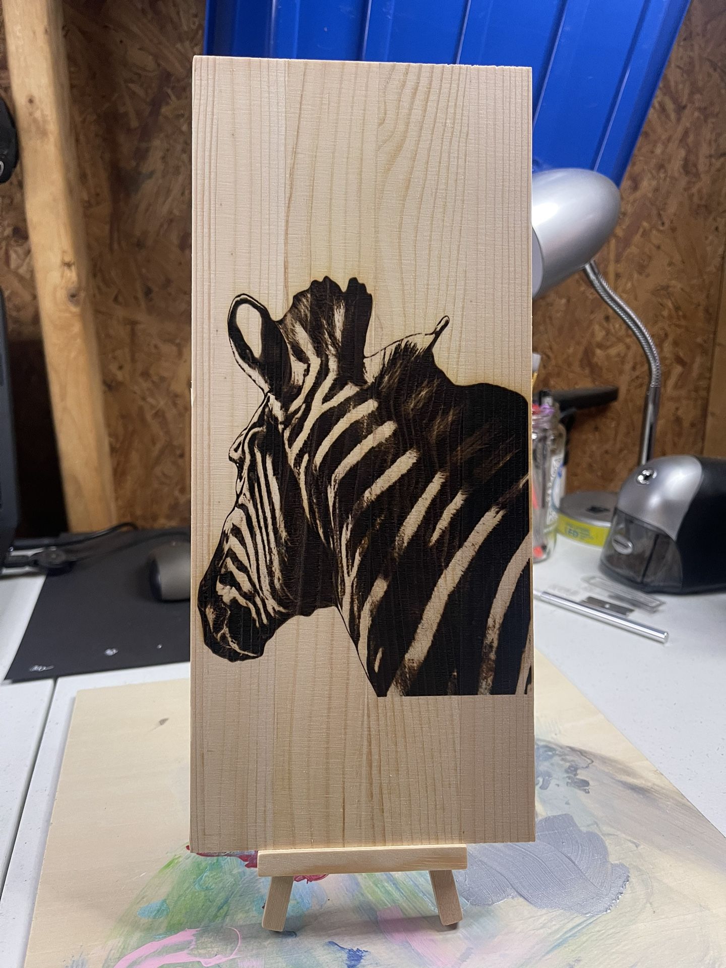 Zebra Engraving Portrait (Eighty Four & 6 Designs)