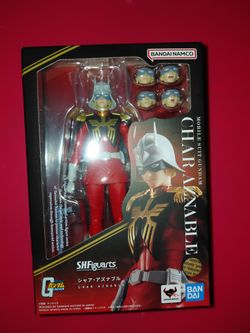 Shf Char Aznable Moble Suit Gundam