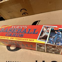 Topps 1988 Baseball Cards Complete Set 