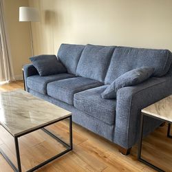 For Sale* Sofa bed sleeper $1299 brand new blue fabric sofa, sleeper,