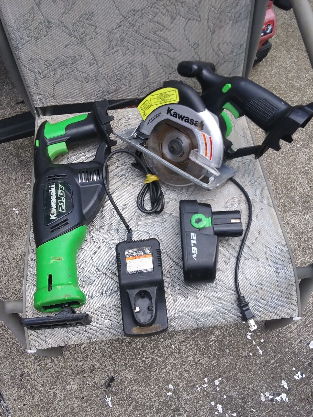 Cordless drill and Saws All