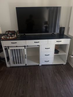 Dog crate plus cabinets