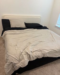 King size bed frame