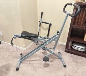 Row-n-ride exercise machine