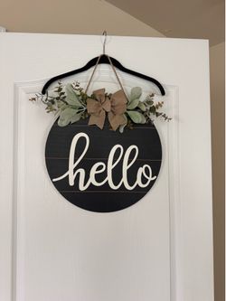 Hello sign