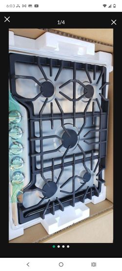 Stainless Steel Gas Cooktop 4 Burners Frigidaire gallery new