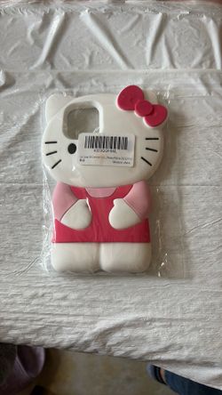 Hello Kitty silicone Phone Case For iPhone 12/12pro