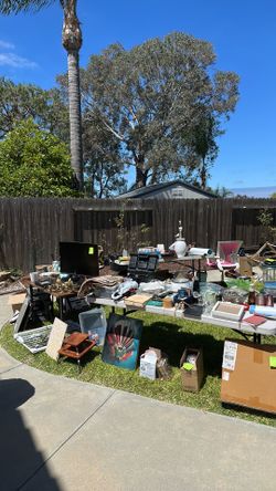 Moving Sale, Everything Must Go!