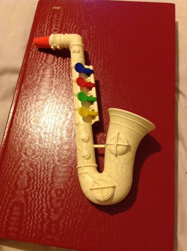 Vintage prolls toys inc saxophone