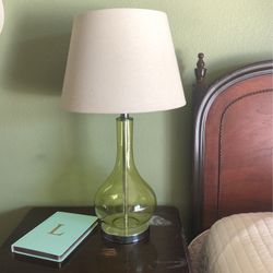 Cool Green Glass Lamp