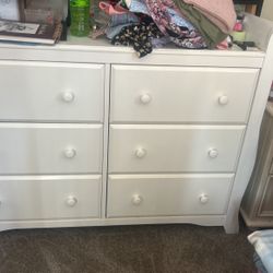 White dresser