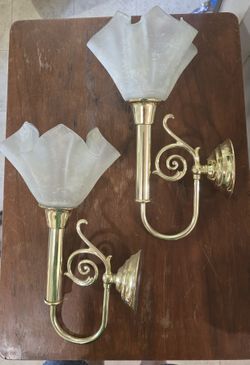 Brass Wall Sconce