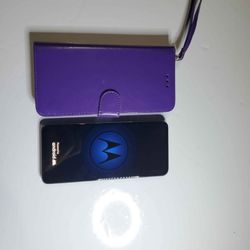 Photo Video  G Stylus , Unlocked, Like New, Adult Owned + Purple Case + Charger Cable