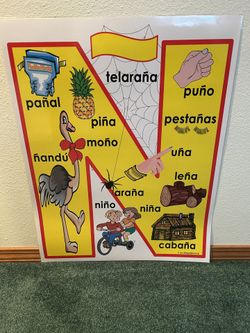 Alphabet Posters in Spanish with Activities