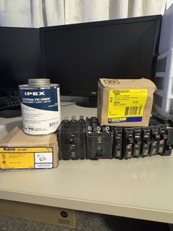 Square D QOB Breakers Lot NEW