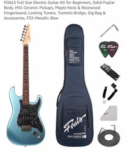 FOUL’s FULL SIZE ELECTRIC GUITAR!!
