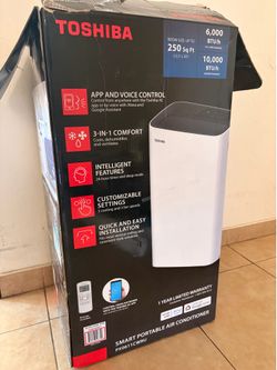 Toshiba smart portable air conditioner