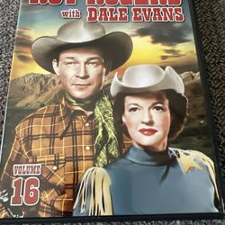 Vol #16 Roy Rogers with Dale Evans Classic Tv Series DVD(4 Shows)