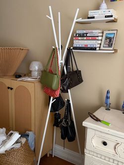 White coat rack