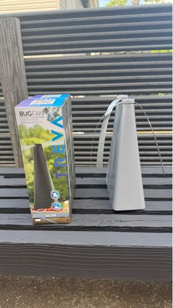 Outdoor bug repelling fans