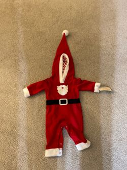 Christmas onesie size 0-3 months
