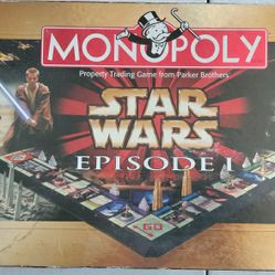 Star Ward Episode 1 Monopoly Bord Game