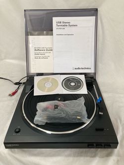Audio-Technica AT-LP2D-USB Automatic Belt Drive Turntable USB Record Player