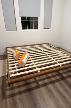 King Size Platform Bed Frame